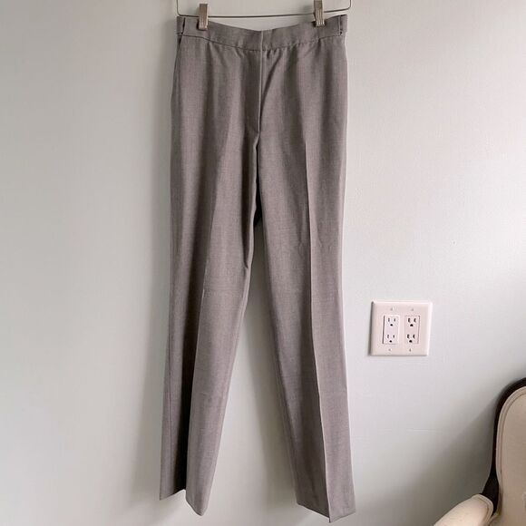 Michael Kors Bergdorf Goodman pleated dress pants gray sz 2 - Picture 1 of 3